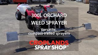 TRAILPAK 300L Orchard Weed Sprayer [upl. by Stoddard]