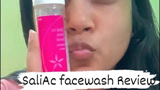 SaliAc facewash🤧😍 Salicylic Acid facewash review ✨ [upl. by Terrab31]