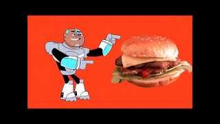 Teen Titans Go Cyborgs Burger Song [upl. by Ettenim]