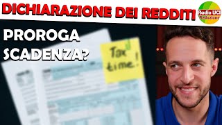 DICHIARAZIONE dei REDDITI 2021 PROROGA SCADENZA [upl. by Reema]