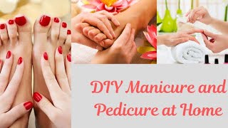 BEST BUDGET FRIENDLY MANICURE PEDICURE Like SALON With This NATURAL INGREDIENTS Get GLOWING SKIN [upl. by Strickland203]