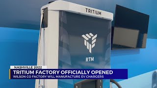 Tritium factory officially opened [upl. by Asilahs]