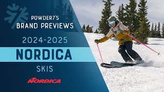 20242025 Nordica Skis and Boots Preview  Powder7 [upl. by Ena635]