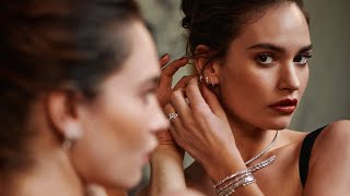 Lily James Talks Natural Diamonds in NYC  Only Natural Diamonds [upl. by Sammons535]