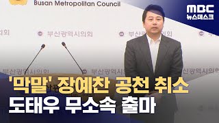 막말 장예찬 공천 취소‥5·18 폄훼 도태우 무소속 출마 20240316뉴스데스크MBC [upl. by Wavell572]