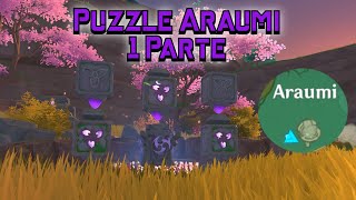 Puzzle Cubos Araumi 1 Parte  Genshin Impact [upl. by Aivital]