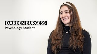 BSc Psychology  Student Profile  Darden Burgess [upl. by Submuloc389]