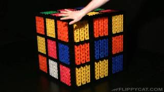 Giant Rubiks Cube Solved [upl. by Aneehc]