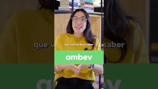 Programa de ESTÁGIO de verão da AMBEV com inscrições abertas  SUMMER UNDERGRAD 2025 [upl. by Gnad]