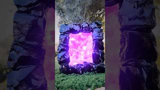 Making a Real Obsidian Nether Portal [upl. by Halverson]