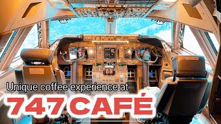 747 Cafe  Thailands Unique Airplane Bar and Bistro [upl. by Yuri476]