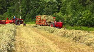 Baling Hay in PA [upl. by Laroy]