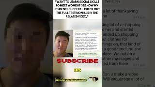 Asian Dating Coach claims No Social Skills in Asian Masculinity Movement [upl. by Samanthia]