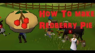 How to make a Redberry Pie in Runescape 2007 Nerf [upl. by Henebry]