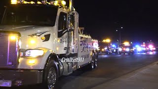 Nevada State Police amp Tow Truck ProcessionMemorial Drive In Honor Of Fallen Troopers [upl. by Nref58]