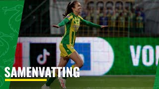 Samenvatting ADO Den Haag VR  FC Utrecht VR 21 20022024 [upl. by Lars]