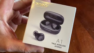 TOZO A1 Mini Wireless Earbuds [upl. by Shiff588]