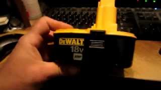 How to replace Dewalt Cordless Drill battery cells [upl. by Eimmit306]