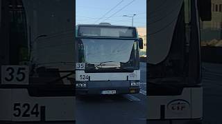 șofer de miliarde Autobuz Renault Agora L 524 pe linia 35 [upl. by Silenay]