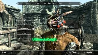 Skyrim Argonian Character Creation quotWannabe Bowserquot Final Settings [upl. by Demakis703]