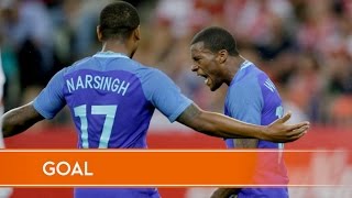 Goal Georginio Wijnaldum  Polen  Nederland 21 [upl. by Kordula819]