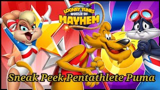 Looney Tunes World of Mayhem Sneak Peek Pentathlete Puma [upl. by Lennard]