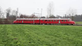 Roter Doppelfpfeil quotChurchillquot bei Mettmenstetten [upl. by Trevah]