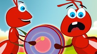 The Ants Go Marching One By One Song  Nursery Rhyme with Lyrics for Children [upl. by Lonni576]