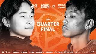 Serpent 🇰🇷 vs Marvelous 🇮🇩  GRAND BEATBOX BATTLE 2023 WORLD LEAGUE  U18 Quarter Final [upl. by Sunday]