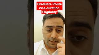 Graduate Route Visa UK  PSW for bachelorMasterPhDs  trendingshorts trendingvideo psw ukvisa [upl. by Eciralc]