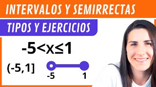 INTERVALOS y SEMIRRECTAS 🟧 Tipos Representación y Ejercicios [upl. by Fabriane]