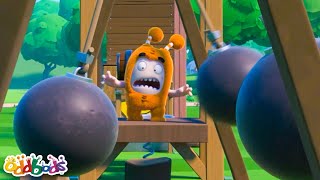 Obstacle Course  1 Hour of Oddbods Full Episodes [upl. by Mathe]