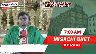 7 AM  Konkani Mass Budvar Sadea Kallachem Pondravev Satollem Basilica of Bom Jesus 15 July 2024 [upl. by Eleonore]