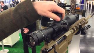 THE SHOOTING EDGE VISITS ENFORCE TAC 2014 Hensoldt ZF 3526x56 Riflescope Review [upl. by Notxed]