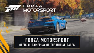 Forza Motorsport – Official Gameplay of the Initial Races [upl. by Lenuahs528]