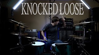 Knocked Loose  Counting Worms  Drum Cover 4K [upl. by Esorlatsyrc]