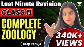 Last Minute Revision  Complete Zoology Class 11  एक आख़री बार  NEET 2023  Seep Pahuja [upl. by Nicoli820]