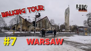 Warsaw Poland Walking Tour 4k  BIELANY  CHOMICZÓWKA  GoPro Hero 11 BLACK FOOTAGE [upl. by Jarid]