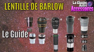 Comment choisir une LENTILLE DE BARLOW [upl. by Roach]