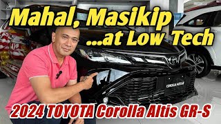 Value for Money ba ang 2024 TOYOTA Corolla Altis GRS  2024 TOYOTA Corolla Altis GRS Walkaround [upl. by Ydnak]