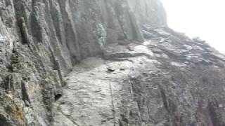 Walking the Ledge on Wetterhorn Peak CO [upl. by Yrevi]