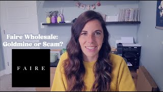 Faire Wholesale Goldmine or a Total Scam An honest review after a year on the platform [upl. by Anialram151]