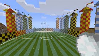 Minecraft Xbox  Quidditch Pitch  Earl Of Locksleys World Tour  Part 2 [upl. by Fabrianna797]