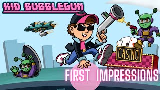 Lets Play Kid Bubblegum  First Look  Retro Precision Platforming My Patience Stat Is Increasing [upl. by Ealasaid348]