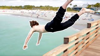 Pier Jumping with Danny Duncan [upl. by Antonino185]