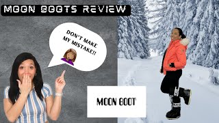 Moon Boot Review  Sizing  Mod shots [upl. by Charlotta703]