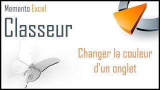 Changer la couleur dun onglet dans Excel  Formation Excel Marseille [upl. by Namzed]