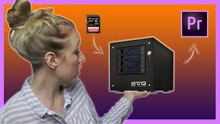 Video Editing Storage  SNS Evo Prodigy Desktop Review [upl. by Heiney318]