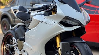 For Sale 2013 Ducati Panigale 1199S with 3900miles Walk around video [upl. by Nireil]