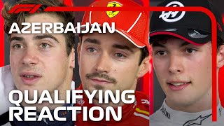 Drivers React After Qualifying  2024 Azerbaijan Grand Prix [upl. by Funk]